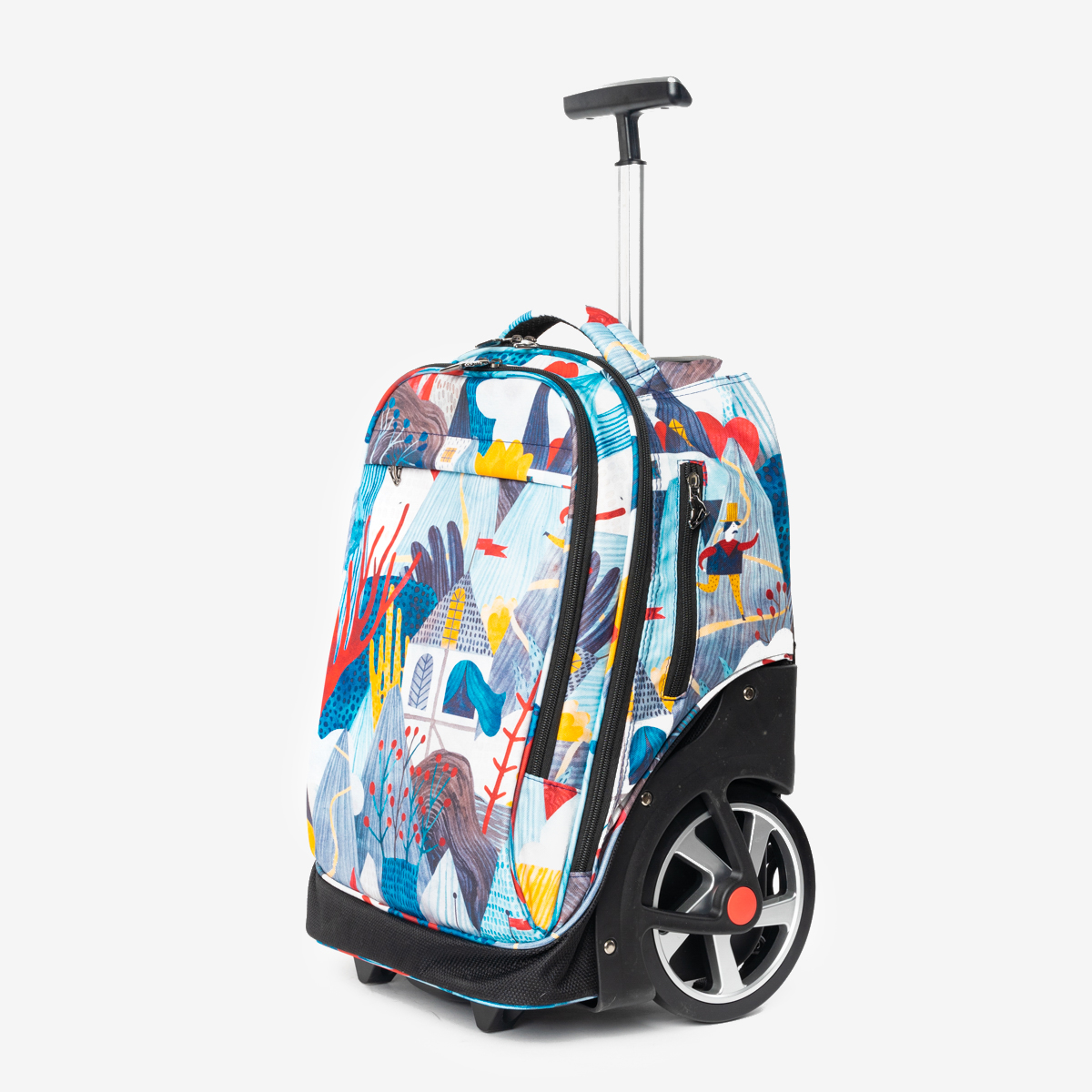 «Cube» Landscape Сумка-рюкзак на колесиках