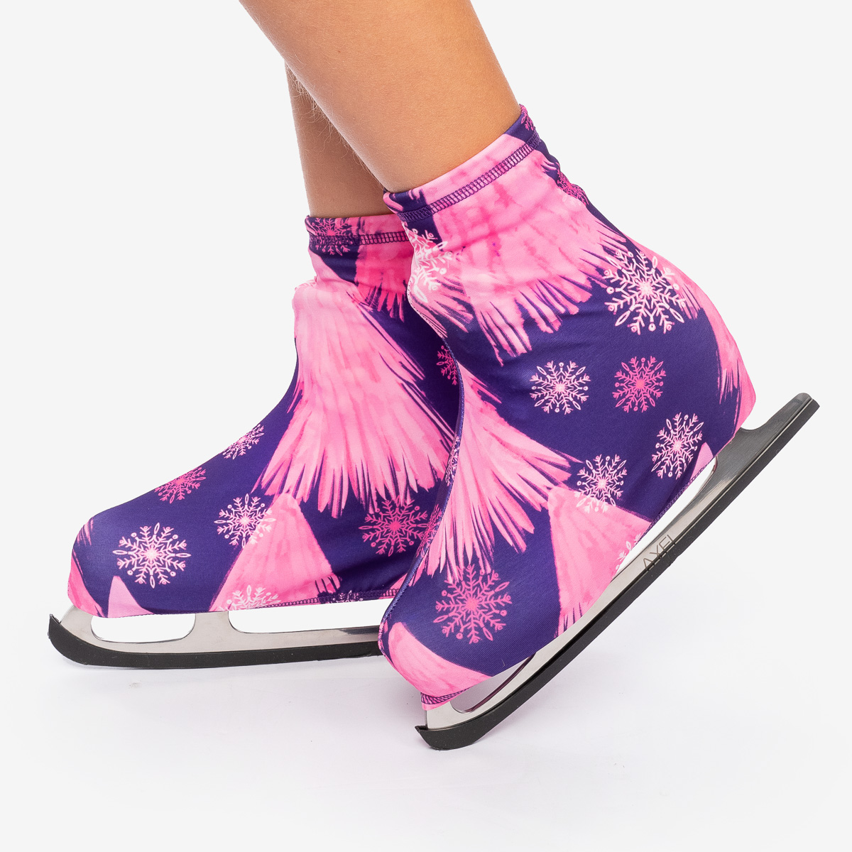 Термо-чехлы на ботинок Ёлочки Pink