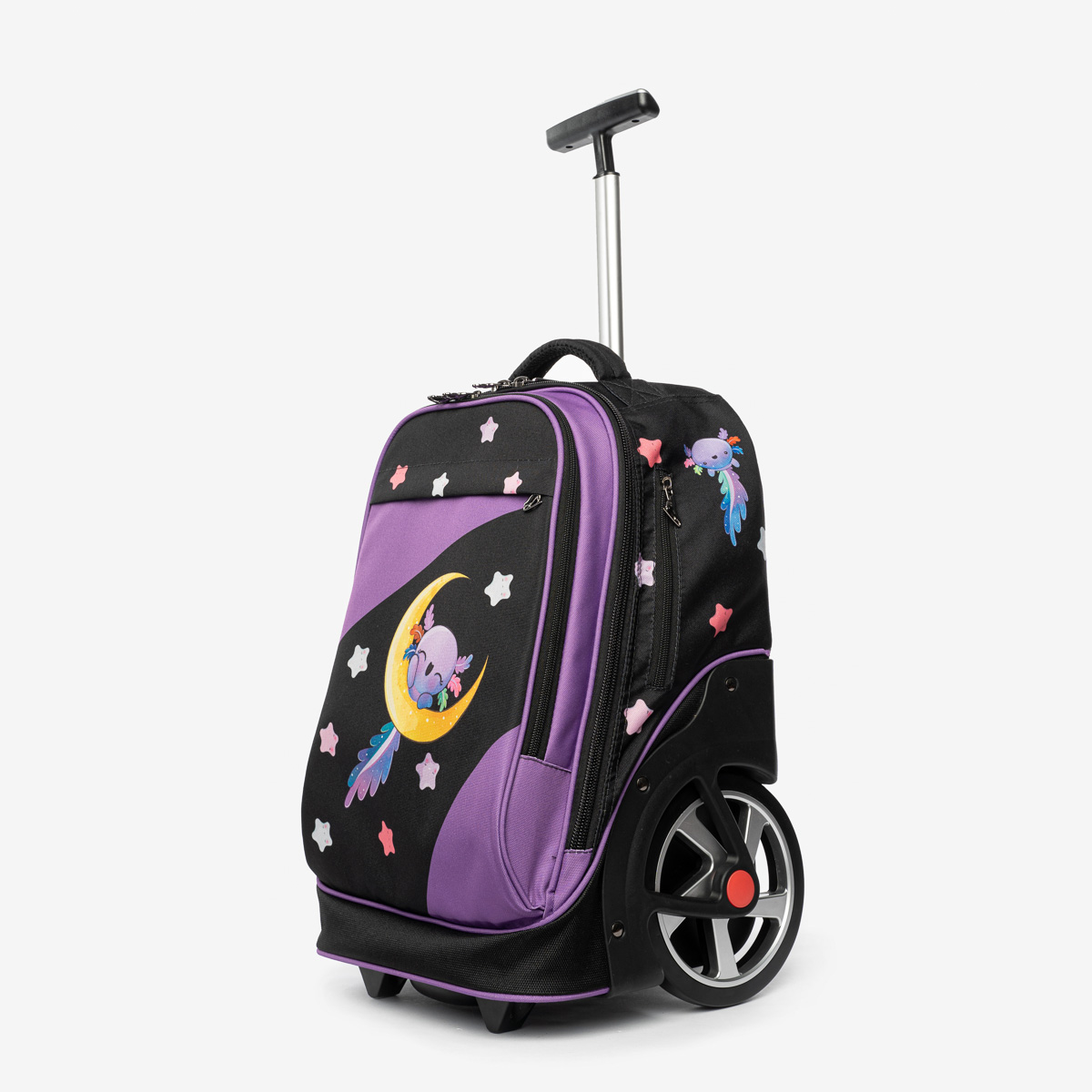«Cube» Аксолотик Сумка-рюкзак на колесиках  