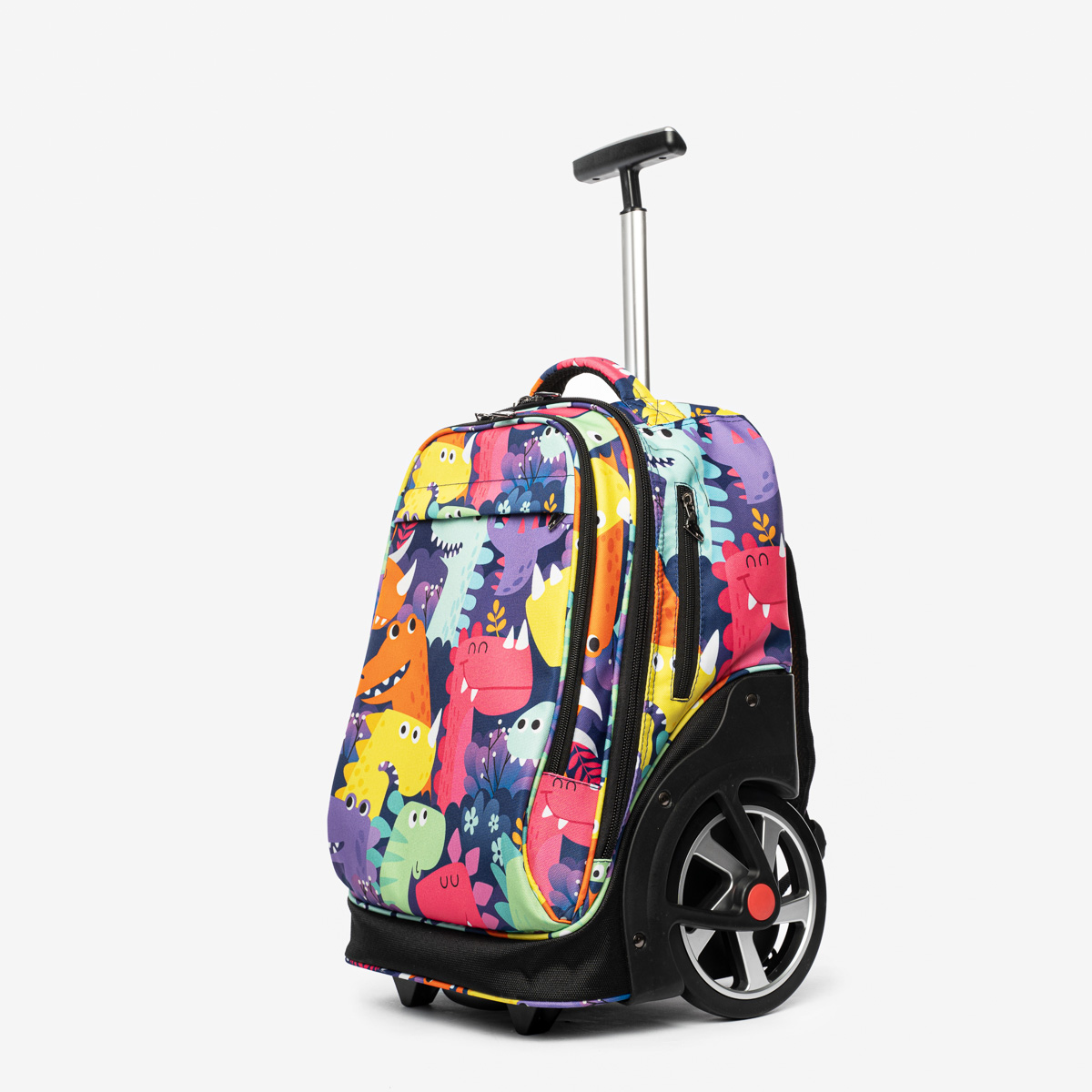 «Cube» Дино Сумка-рюкзак на колесиках 