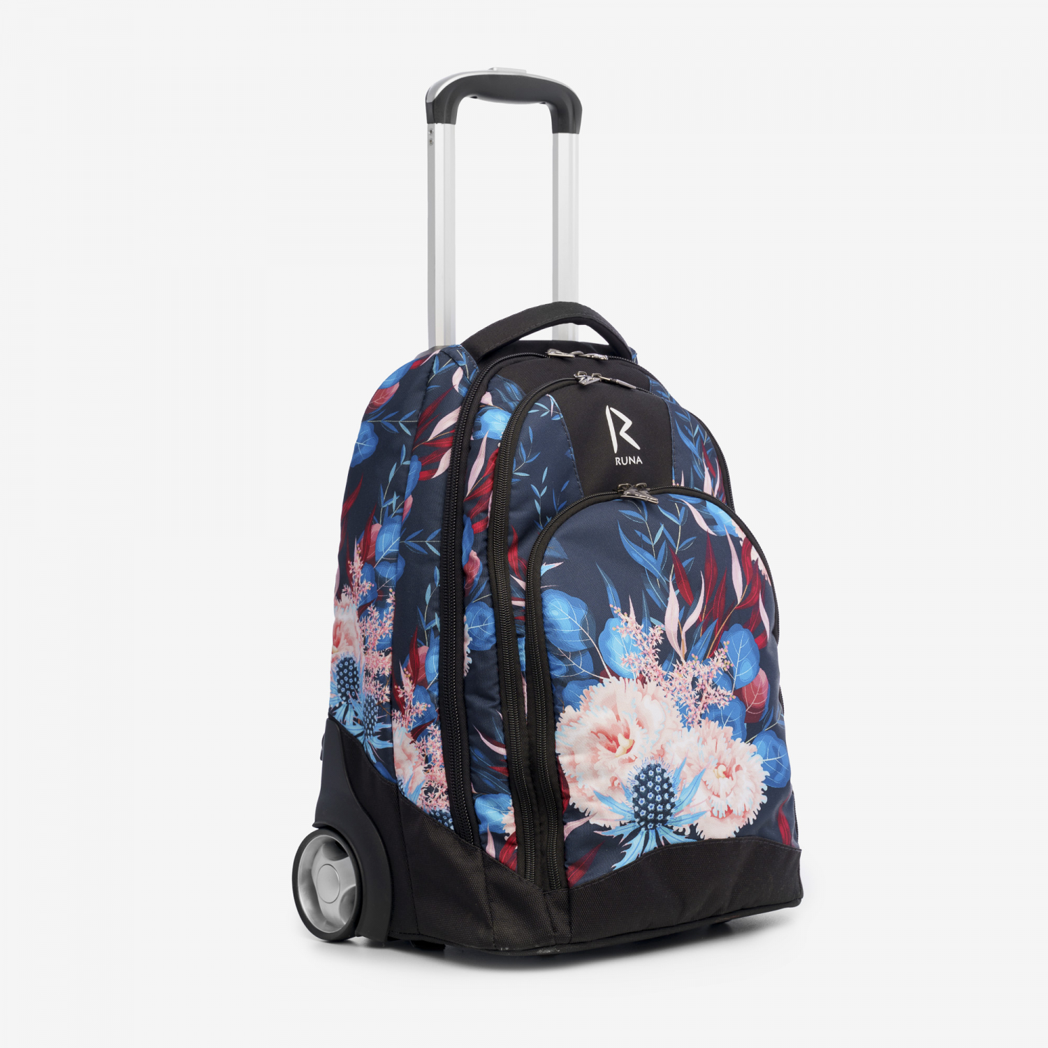 Сумка-рюкзак на колесиках «RUNA» Цветы