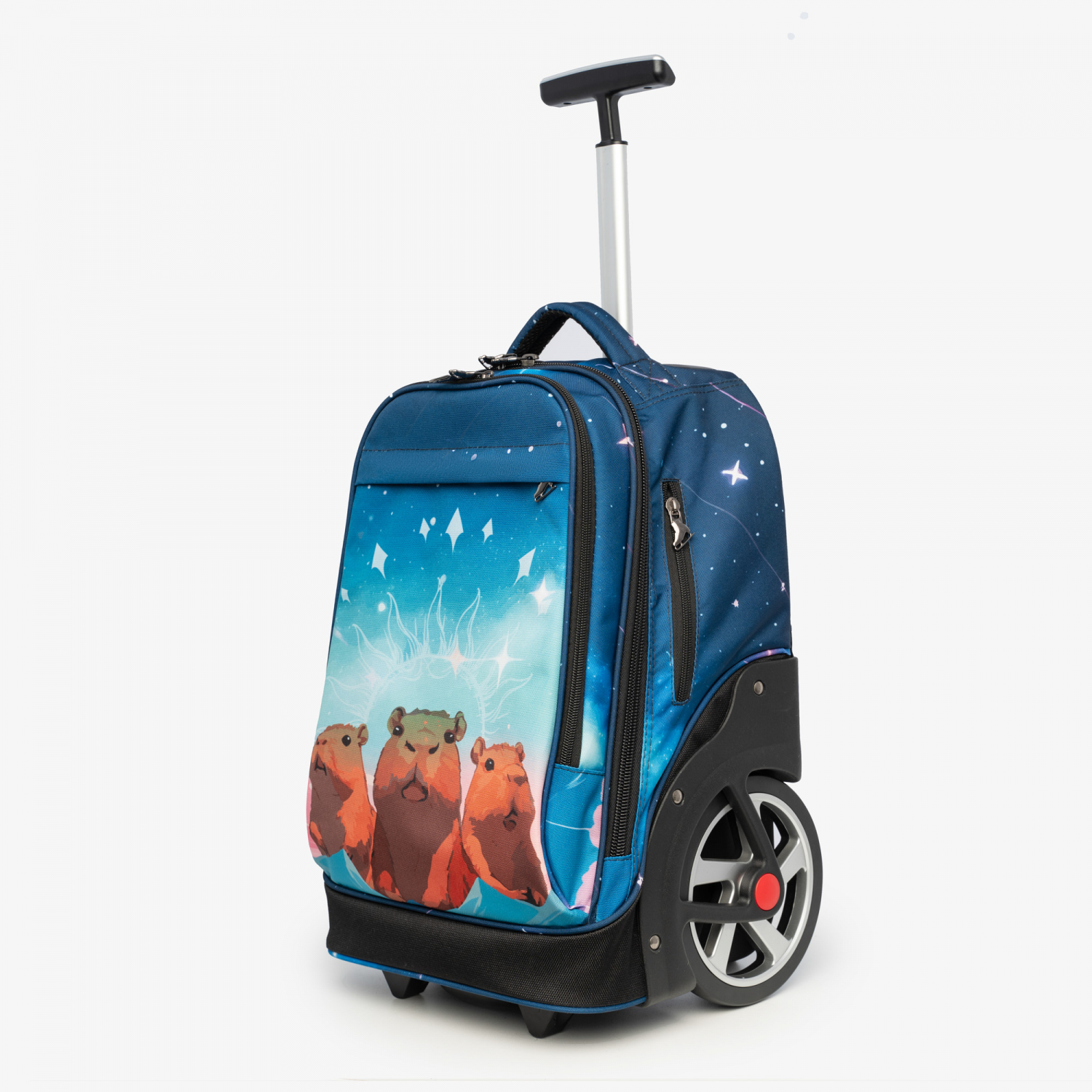 «Cube» Капибара восхождение Сумка-рюкзак на колесиках 