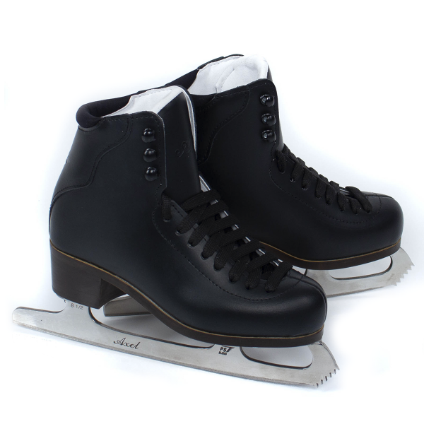 Коньки ISG «Axel» Black с лезвиями / 33