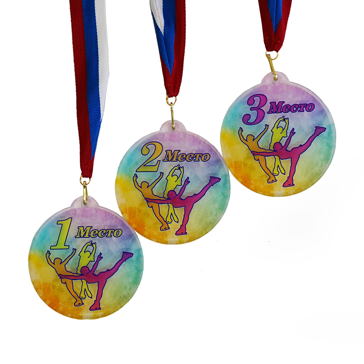 Комплект медалей "Фигуристка-5" 