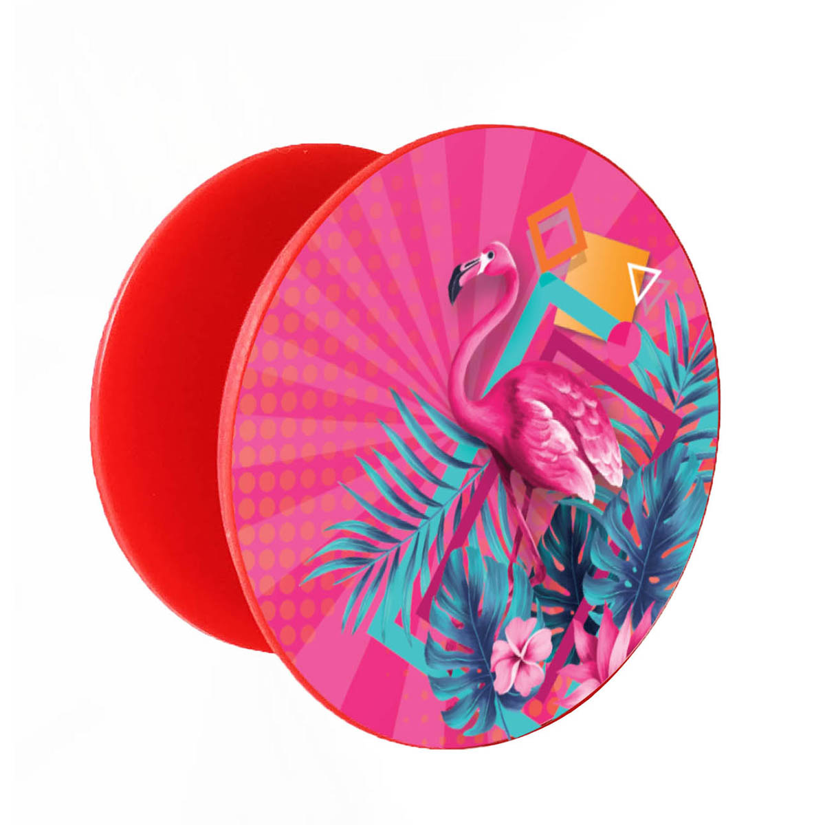 Попсокет "Flamingo Exotica-red" 