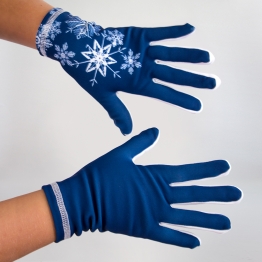 Термоперчатки «ProStyle» Snowflakes Navy blue