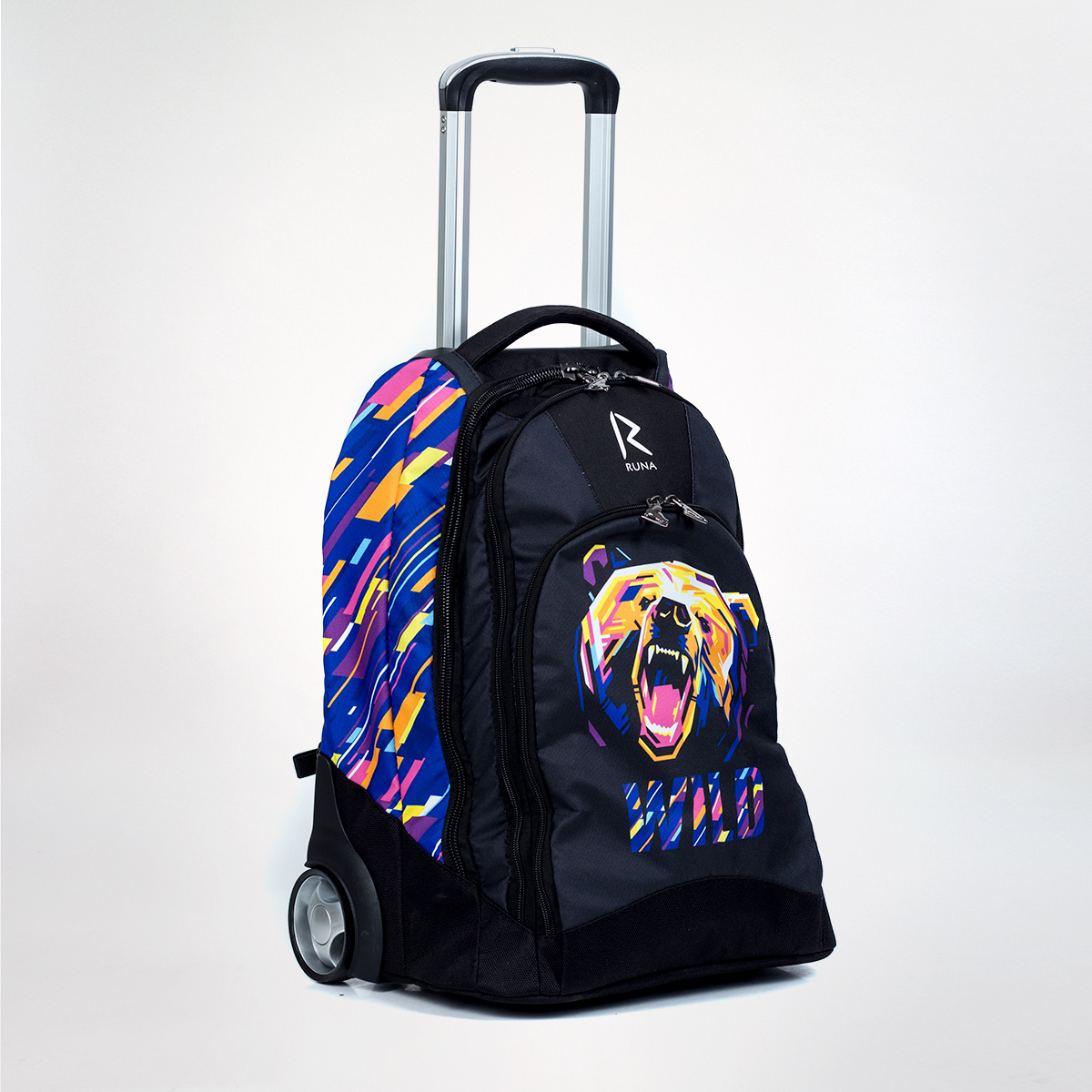 «RUNA»  Angry Bear Сумка-рюкзак на колесиках